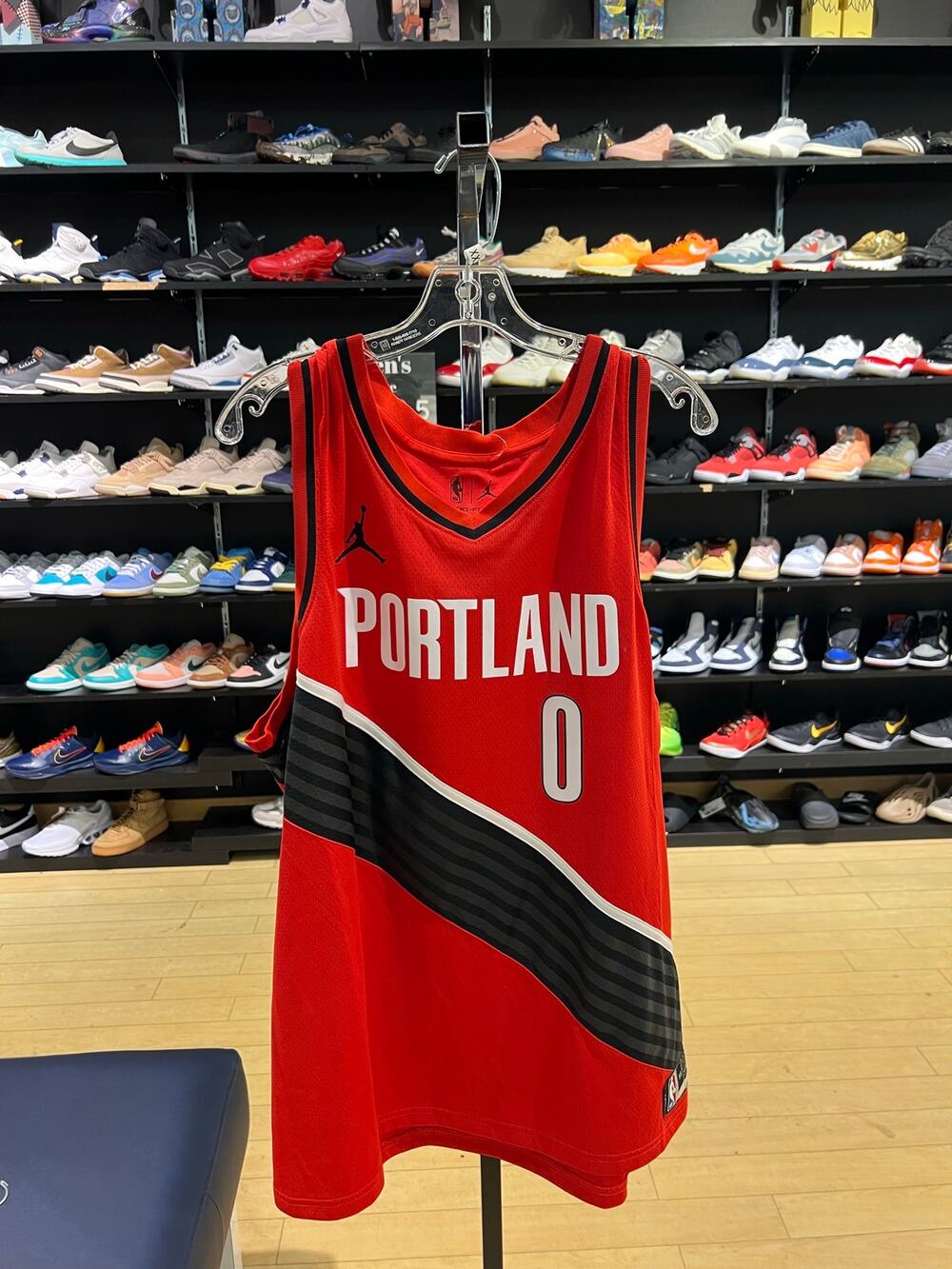 Portland Trailblazers Damian Lillard Jersey Sz XXL